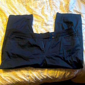 Womens plus size dress pants, navy in color size 20W